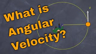 angular velocity what is it and how is it calculated [upl. by Yusem378]