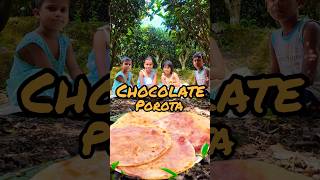 chocolate parantha shortvideo viralvideo food cooking recipe MaMeyerRannaghar1 [upl. by Mollee]