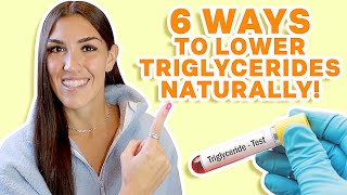 High Triglycerides How to Lower Triglycerides NATURALLY [upl. by Urbanus]