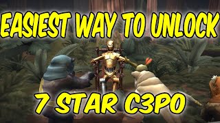 SWGOH  Ewoks used for C3PO Event in detail [upl. by Coe]