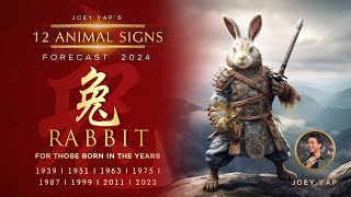 2024 Animal Signs Forecast Rabbit Joey Yap [upl. by Nailimixam699]