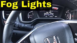 How To Use Fog Lights In A CarTutorial [upl. by Zilla819]