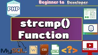 String Function  strcmp  String compare  PHP Tutorials for beginners  8 HINDI [upl. by Warila]