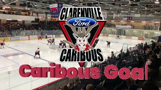 Clarenville Caribous 202324 AESHL Goal Horn 3rd Song [upl. by Kele]