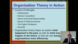 Organization Theory and Design Daft  Chapter 1  Part 1  Introduction [upl. by Samp]