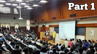 HC Verma sir life story 🔴Live from IISc Bangalore  Part 1 [upl. by Onabru815]