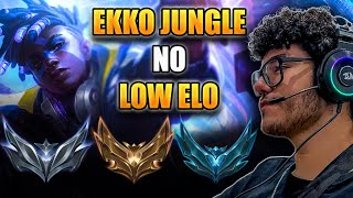 COMO JOGAR DE EKKO JUNGLE NO LOW ELO [upl. by Ffirahs617]