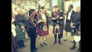 Robbie Burns Night  The quotHaggisquot program [upl. by Kory]