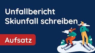 ✅ Unfallbericht erstellen  Beispiel und Erklärung für die Schule [upl. by Kaczer]