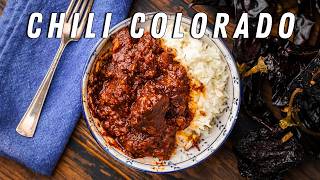 Chili Colorado  How I Make The Worlds Most Flavorful Chili [upl. by Eissert]