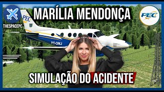 Marília Mendonça  Simulação do Acidente [upl. by Fates472]