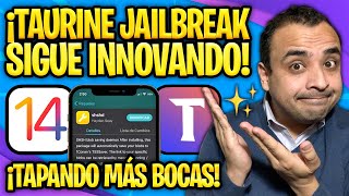 JAILBREAK REVOLUCIONARIO 🔥 NUEVA LIBERACIÓN ESENCIAL DE TAURINE iOS 14 SHSHD [upl. by Athenian]