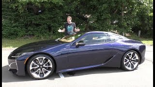 Heres Why the 2018 Lexus LC500 Costs 100000 [upl. by Aikemahs]