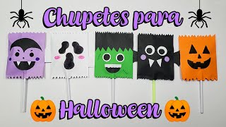 👻DIY Envoltura de dulces para Halloween 👻 Manualidades para Halloween [upl. by Akitan372]