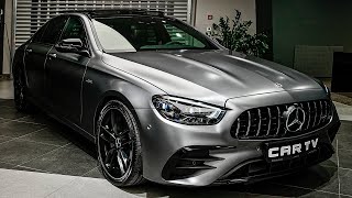 MercedesAMG E53 2022  Wild Midsize Sedan [upl. by Eimmij167]