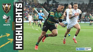 Northampton Saints v Wasps  Highlights [upl. by Ondine117]