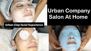 Salon at home  My experience with Urban Company [upl. by Olocin33]