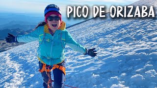 Subí la MONTAÑA MÁS ALTA DE MÉXICO  El Citlaltépetl ó Pico de Orizaba I Brenda Catalán [upl. by Friederike148]