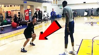 44year old Steve Nash Teaches His Post Moves To Kevin Durant [upl. by Sydelle]