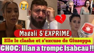 CHOC ILLAN A BIEN TROMPÉ ISABEAU AVEC ANAIS ELLE LE TACLE ET SOUTIENT GIUSEPPA MAGALI RÉAGIT [upl. by Vince976]