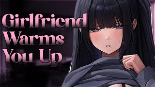 Girlfriend Warms You Up ❤ F4M ASMR Roleplay SleepAid Relax Praise Gentle FDom [upl. by Willock]