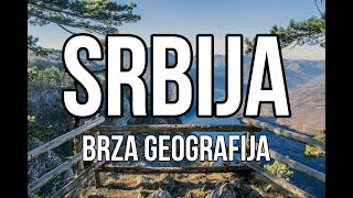 SRBIJA  Brza Geografija  SVE O SRBIJI [upl. by Mcnalley758]