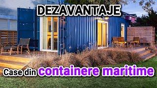 Case din containere marimite – Dezavantaje [upl. by Tloh]