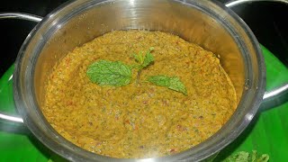 Pudina Chutney  புதினா சட்னி  Mint Chutney in tamil [upl. by Wyne]