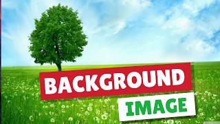 How to add Background Image in Html using CSS Full Screen  Html Css [upl. by Einafpets]