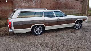 1991 Ford LTD Country squire LX Estate Woody Station Wagon [upl. by Falconer]