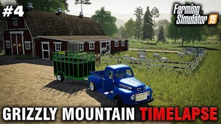 FS19 Grizzly Mountain Timelapse 4 Grizzly Sheep [upl. by Einaffets]