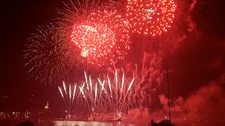 Zurich New Years Fireworks 2023 in full length 💥 Costs  60’000 💥 Awesome Finale 4K HDR 60 fps [upl. by Lesde]