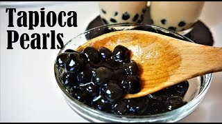 Homemade TapiocaBoba Pearls From Scratch Simple And Easy Recipe [upl. by Kassey]