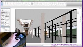 Revit 2012Walking Inside amp Outside a Project Using the SpacePilot PRO [upl. by Coward]