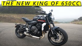 NEW Triumph Trident 660 First Ride and Impression No Competition [upl. by Baoj478]