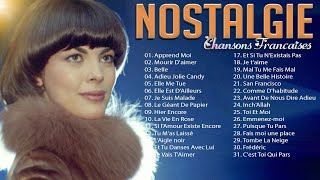 Nostalgie Chansons Françaises Mix ♫🗼Mireille Mathieu Charles Aznavour Claude Barzotti J F Michael [upl. by Airdna]