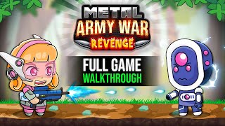 Metal Army War Revenge ★ Walkthrough ★  TwoPlayerGames [upl. by Nywnorb457]