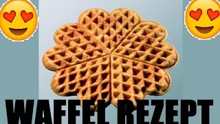 Super leckere WAFFELN wie bei WONDERWAFFEL ganz LEICHT [upl. by Jepum]