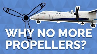 Why are propeller planes so rare [upl. by Enamrej]