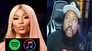 DJ Akademiks EXPOSES News Going On In The Music Industry With Streaming Then Speaks Nicki Minaj [upl. by Erlin]