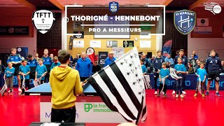 GRAND FORMAT  Derby breton PRO A Tennis de Table l ThorignéFouillard  GV Hennebont [upl. by Haroppizt]