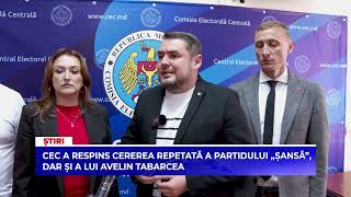 CEC a respins cererea repetată a partidului „Șansă” dar și a lui Avelin Tabarcea [upl. by Neelya453]