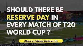 Rain Came Out As WINNER  T20 World Cup 2024  Nepal vs Srilanka [upl. by Siuol]