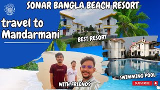 Couple Friendly Resort in Mandarmani with Pool Mandarmani Best Resort Near Beach  Mandarmani tour [upl. by Jacobah]