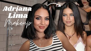 Adriana Lima Inspired Makeup [upl. by Ahsatin359]