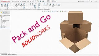 How to use Pack and Go in SolidWorks [upl. by Kazimir]