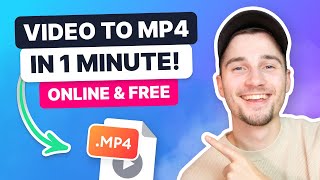 How to Convert Video to MP4  FREE Online Converter 🚀 [upl. by Arahc469]