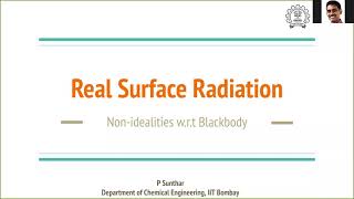 HT 53 Real Surface Radiation [upl. by Ainoloppa]