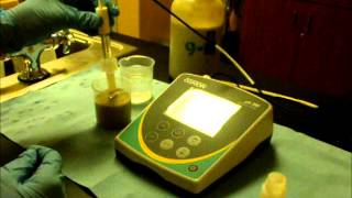 Electrometric method of pH determination by a student [upl. by Belldas]