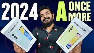 Samsung Galaxy A15 5G amp A25 5G Unboxing amp Initial Impressions  in Telugu [upl. by Teyut681]